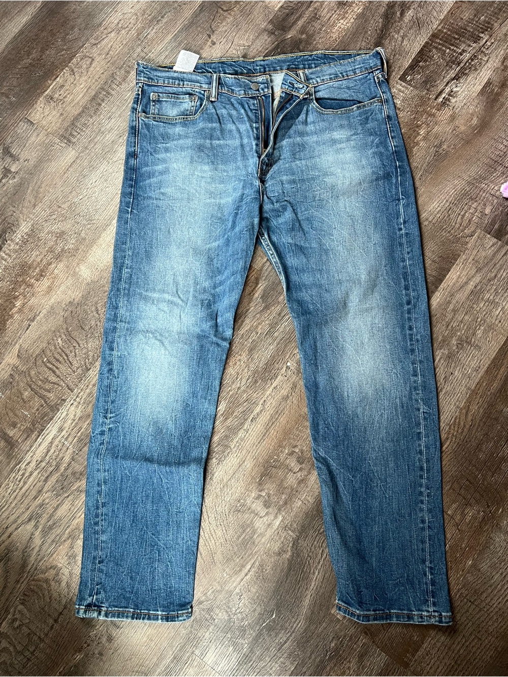 Men’s Levi's Faded Blue Straight Jeans